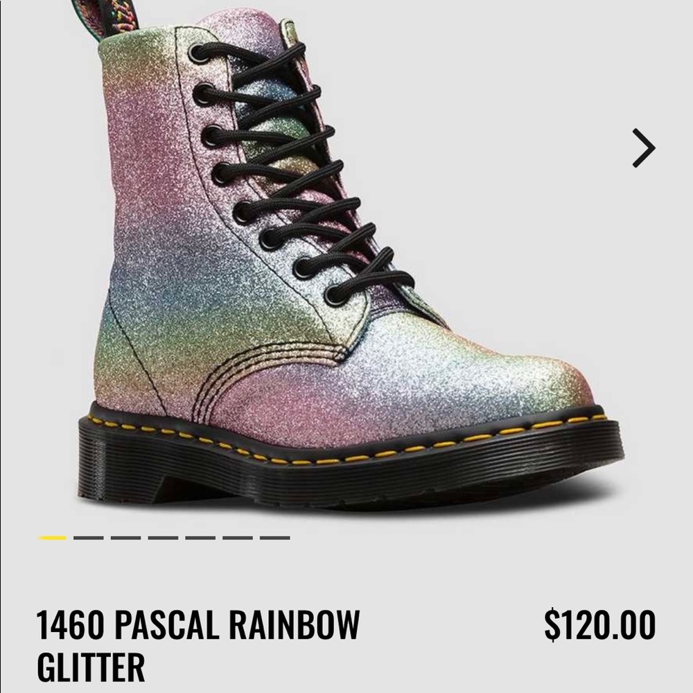 Dr. Martens Pascal Glitter Ankle Boot